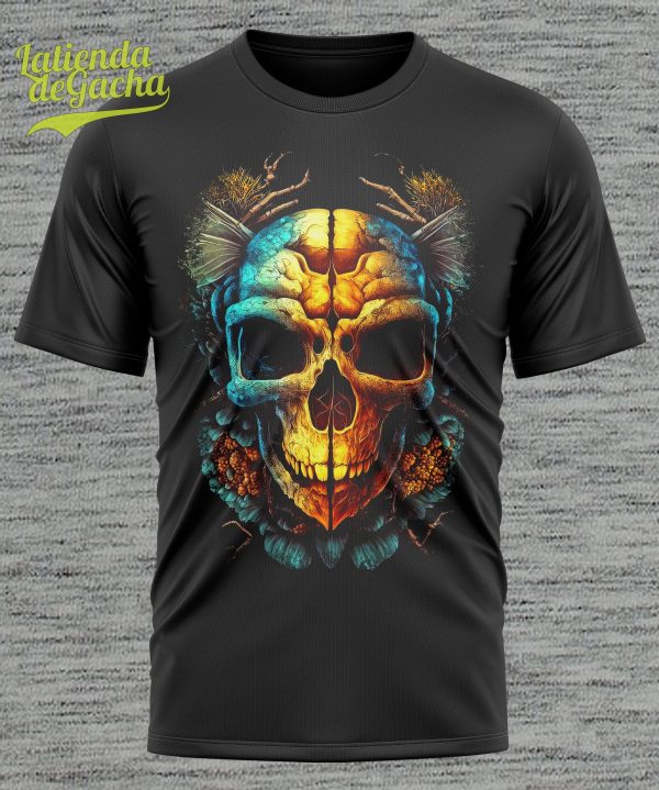 camiseta con calavera
