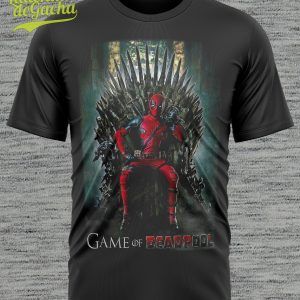 camiseta juego de tronos con deadpool