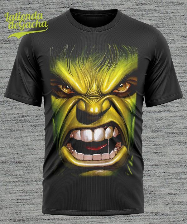 camiseta increible hulk