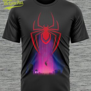 camiseta con la araña de spiderman