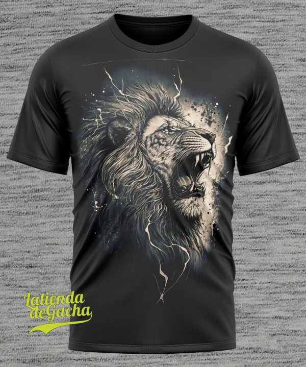 camiseta de un leon