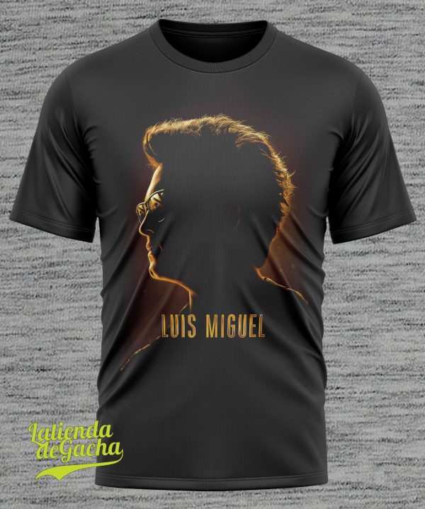 camiseta del cantante Luis Miguel