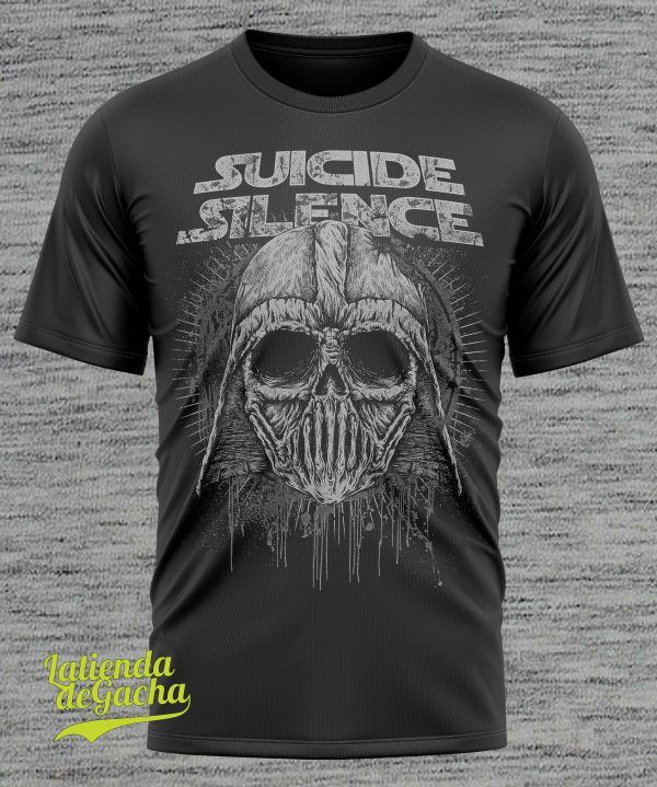 camiseta del grupo suicide silence