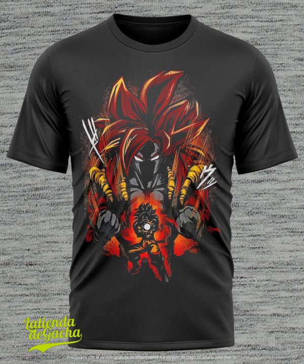 camiseta goku