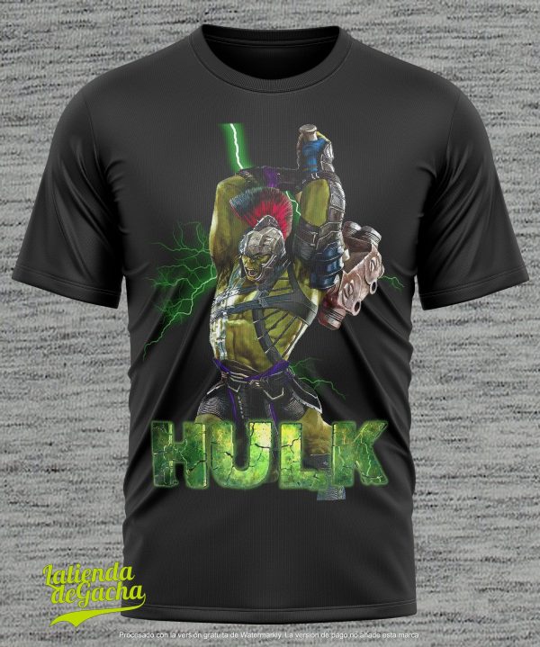 camiseta increible hulk