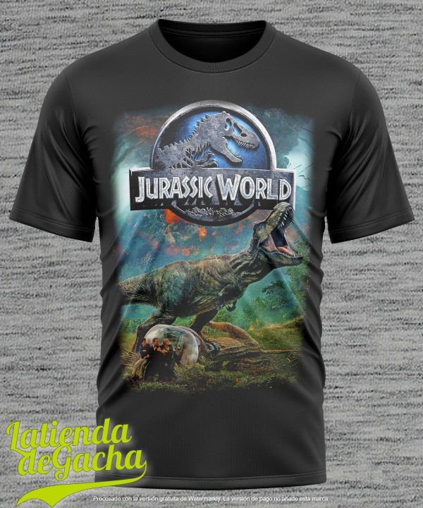 camiseta jurassic world